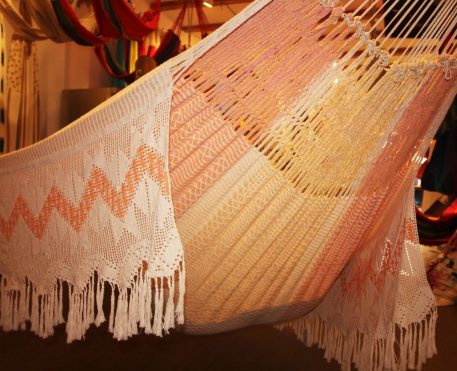 wayuu weeftechniek hangmat katoen